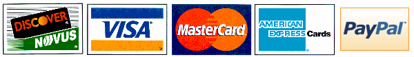 Visa / MasterCard / Discover / American Express Cards